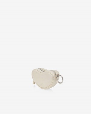 Find Kapoor Heart Mini Tote Women's Pouches White | SZZ3678UB