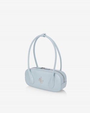 Find Kapoor Ila Bag 30 Tote Women's Shoulder Bags Grey Blue | HPD2791CI