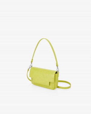 Find Kapoor Lia Bag 19 Crinkled Tote Women's Crossbody Bags Light Green | KVM1027VS