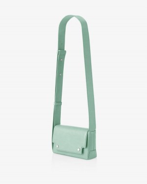 Find Kapoor Marc Bag 18 Crinkled Tote Women's Crossbody Bags Light Green | IRQ2491CI