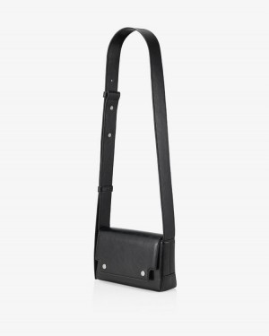 Find Kapoor Marc Bag 18 Crinkled Tote Women's Crossbody Bags Black | TNT8286KM