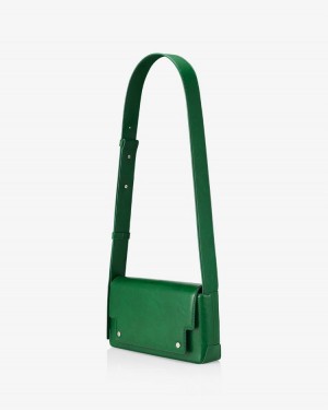 Find Kapoor Marc Bag 26 Crinkled Tote Women's Crossbody Bags Green | VVG7223NI