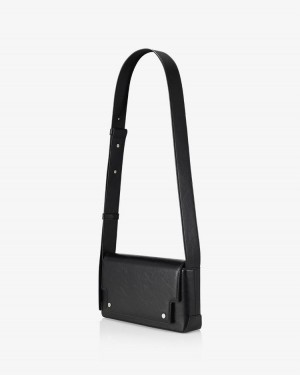 Find Kapoor Marc Bag 26 Crinkled Tote Women's Crossbody Bags Black | JIZ1890EE