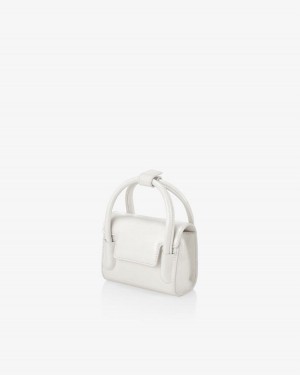 Find Kapoor Marty Bag 12 Crinkled Tote Women's Crossbody Bags White | XCY10039JM