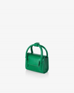 Find Kapoor Marty Bag 12 Crinkled Tote Women's Crossbody Bags Green | WWL5938SA