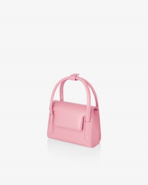 Find Kapoor Marty Bag 18 Crinkled Tote Women's Crossbody Bags Pink | UQF5541RO