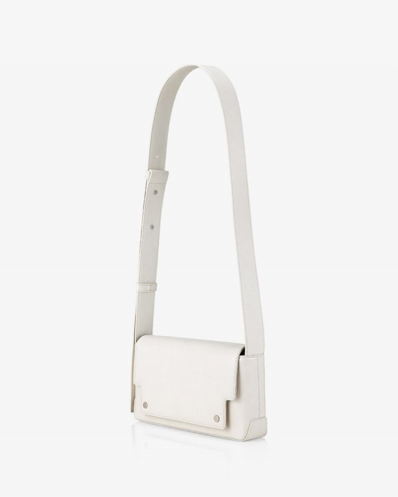 Find Kapoor Marc Bag 26 Crinkled Tote Women\'s Crossbody Bags White | LSG417WW