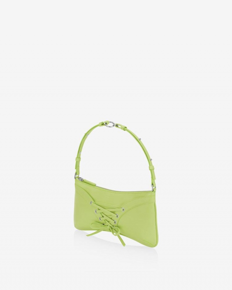 Find Kapoor Ribbon Tie Tote Women's Shoulder Bags Green | DQX3275AI